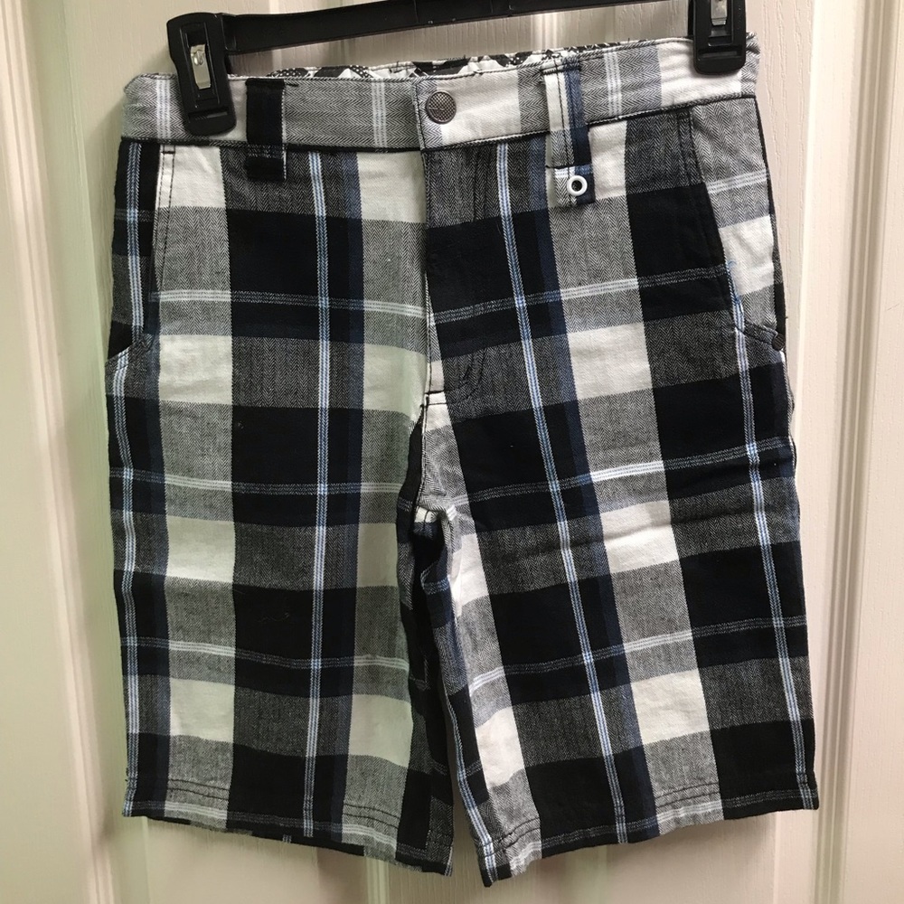 Shawn White plaid shorts, Boys’ size 10